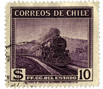 Estampa de correos de chile